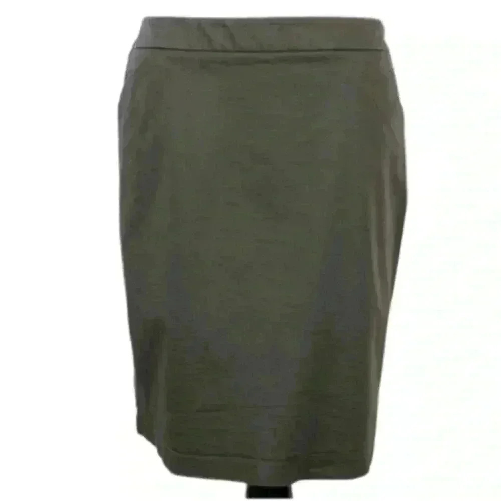 New York and Co. stretch skirt size 6 taupe pencil
